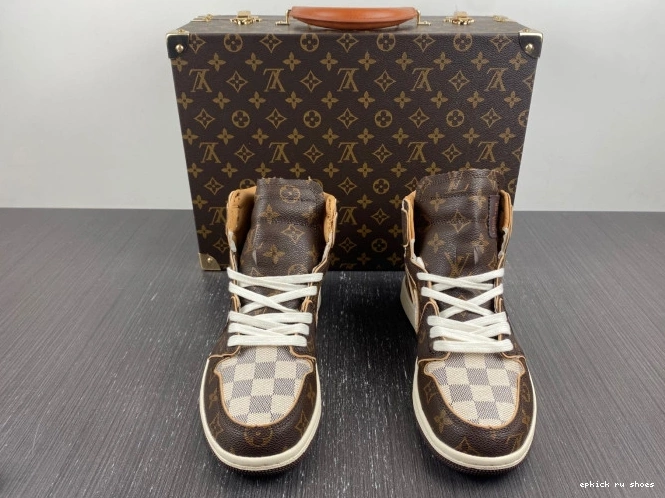 Rep OFF-WHITE 1 LV Air x Jordan 0712